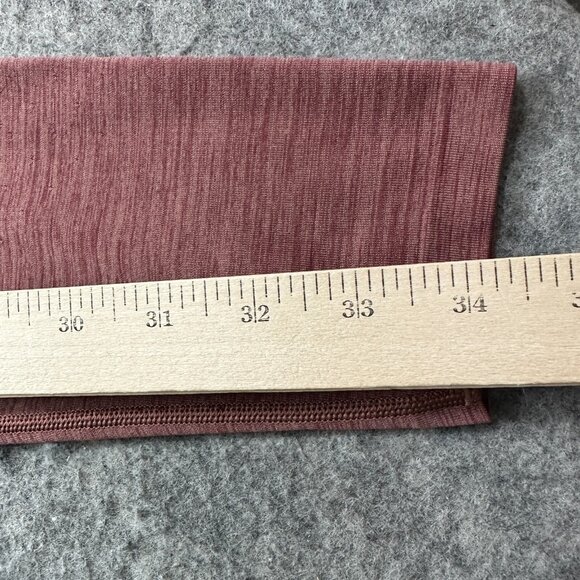 Lululemon Hoodie Women's L Red Lightweight Nylon Performance Pullover Stretch - Picture 14 of 15